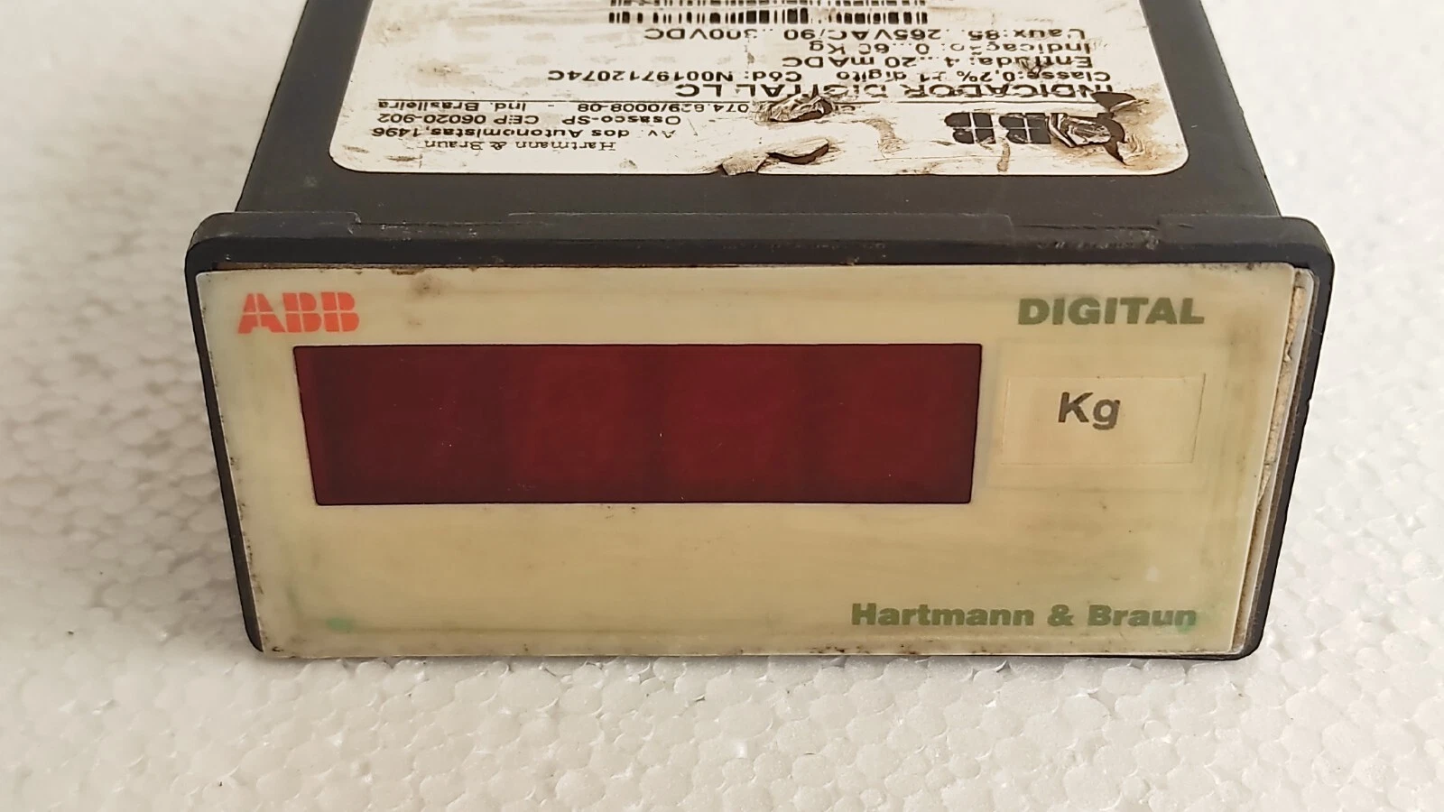 ABB Hartmann & Braun N0019643131C Indicator Digital Process